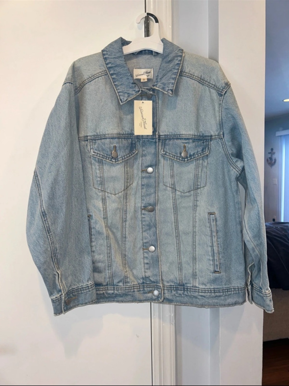 NWT Universal Thread Light Blue Denim Jean Jacket